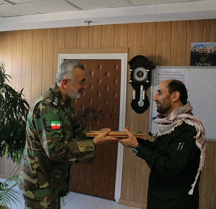 نشست صمیمی فرماندهان نزاجا با فرمانده ناحیه حضرت ولی عصر(عج)