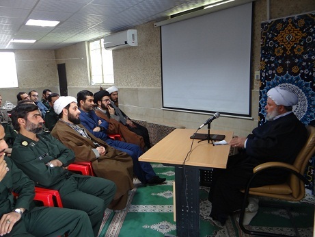 مراسم گرامیداشت روز عقیدتی سیاسی در ناحیه الغدیر سپاه تهران بزرگ برگزار شد