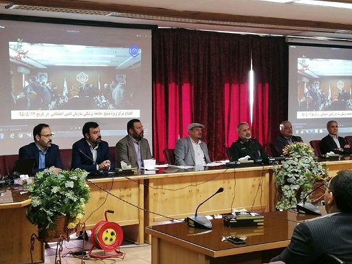 مراسم معارفه مسئول کانون بسیج جامعه پزشکی