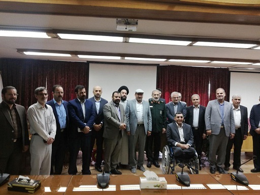 مراسم معارفه مسئول کانون بسیج جامعه پزشکی