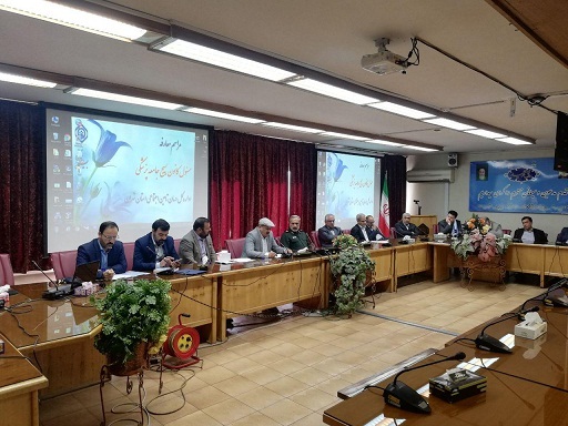 مراسم معارفه مسئول کانون بسیج جامعه پزشکی