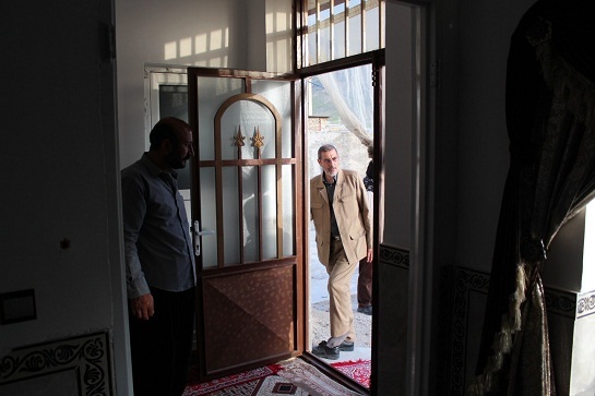 آیین افتتاح منازل زلزله زدگان در روستای تپه عظيم سر پل ذهاب
