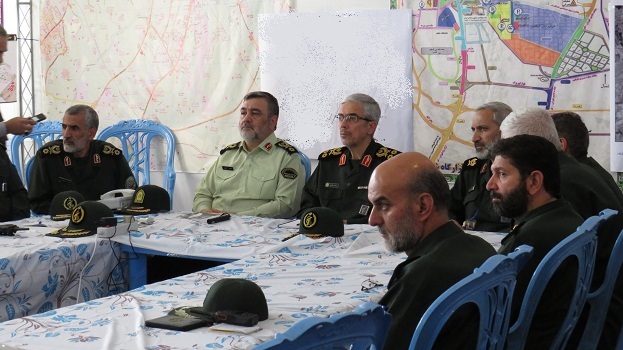 بازدید سرلشکر باقری از قرارگاه شهید فهمیده