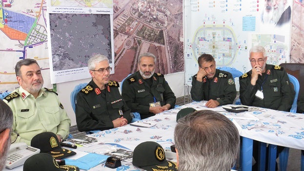 بازدید سرلشکر باقری از قرارگاه شهید فهمیده