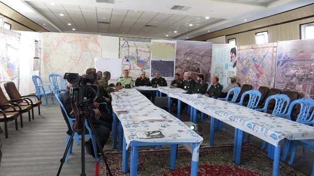 بازدید سرلشکر باقری از قرارگاه شهید فهمیده