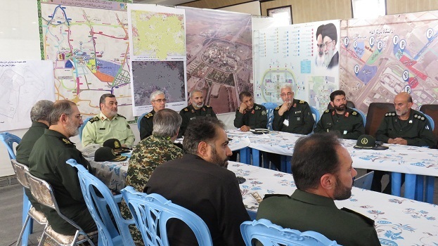بازدید سرلشکر باقری از قرارگاه شهید فهمیده