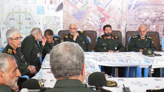بازدید سرلشکر باقری از قرارگاه شهید فهمیده
