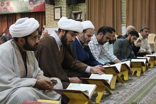 محفل انس با قرآن کریم در ناحیه مقاومت بسیج مقداد