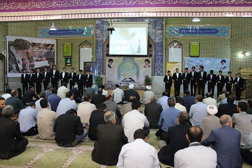 محفل انس با قرآن کریم در ناحیه مقاومت بسیج مقداد