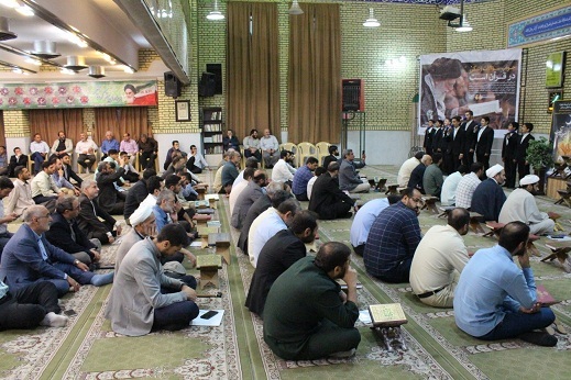 محفل انس با قرآن کریم در ناحیه مقاومت بسیج مقداد