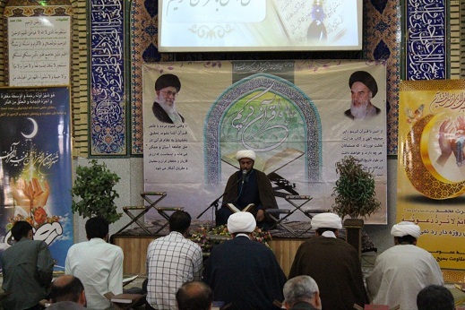 محفل انس با قرآن کریم در ناحیه مقاومت بسیج مقداد