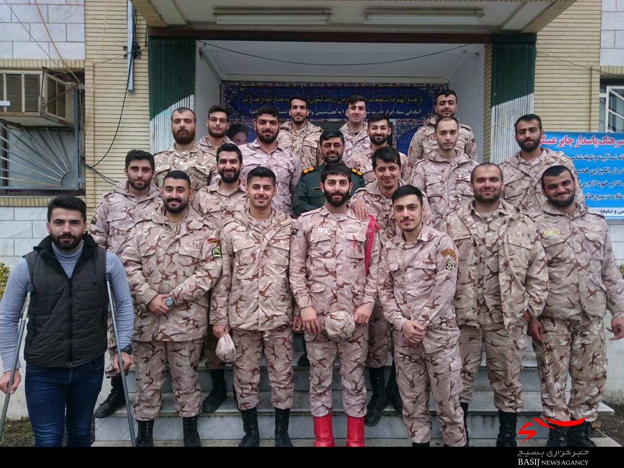 برگزاری مراسم تکریم سرباز در سپاه چالوس برگزاری مراسم تکریم سرباز در سپاه چالوس