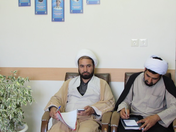 علما و روحانیون شهرستان شازند با فرمانده سپاه ناحیه این شهرستان دیدار و گفت و گو کردند علما و روحانیون شهرستان شازند با فرمانده سپاه ناحیه این شهرستان دیدار و گفت و گو کردند