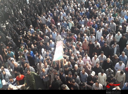 پیکر 8 شهید گمنام و یک شهید مدافع حرم بردستان مردم مازندران تشییع شد پیکر 8 شهید گمنام و یک شهید مدافع حرم بردستان مردم مازندران تشییع شد