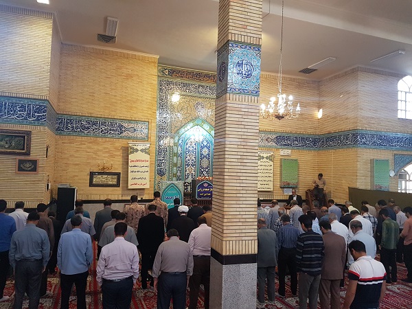 نماز عید سعید قربان در مهاجران اقامه شد