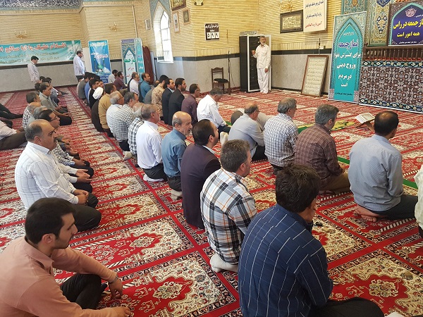 نماز عید سعید قربان در مهاجران اقامه شد