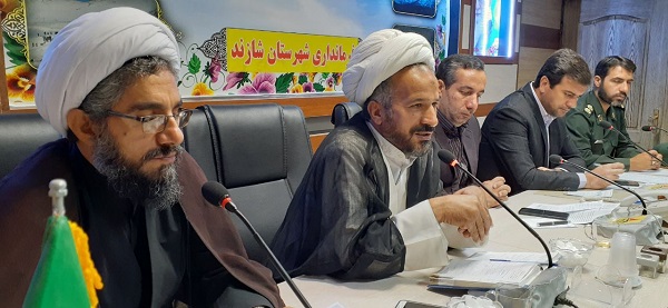 برگزاری نشست مشترک ستاد اربعین حسینی و جلسه هماهنگی کنگره ملی نقش امام خمینی و 6200 شهید والا مقام استان مرکزی در فرمانداری شهرستان شازند برگزار شد.