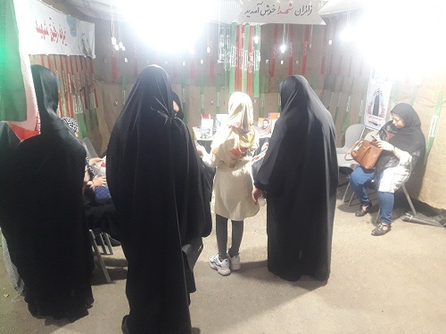 نمایشگاه یاد یاران ناحیه مقاومت بسیج کمیل