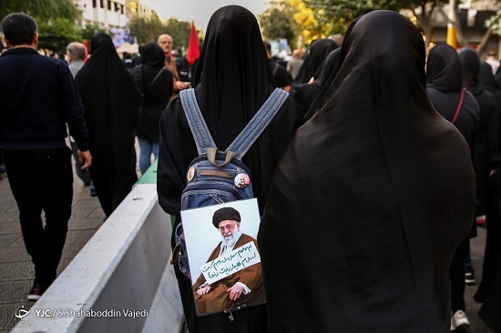 راهپیمایی جاماندگان اربعین حسینی در شهر تهران