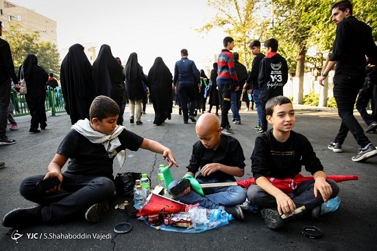 راهپیمایی جاماندگان اربعین حسینی در شهر تهران