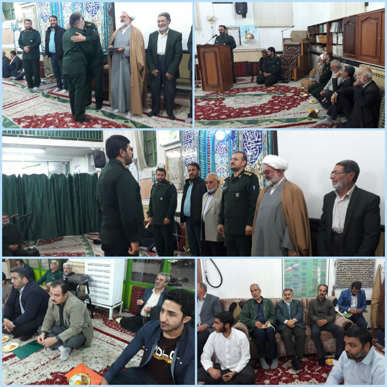 آیین تکریم و معارفه فرمانده حوزه بسیج ولایت شاهرود آیین تکریم و معارفه فرمانده حوزه بسیج ولایت شاهرود