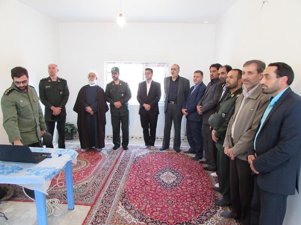 افتتاح 3 منزل مسکونی سیل زدگان در روستای کزاز از توابع شهرستان شازند