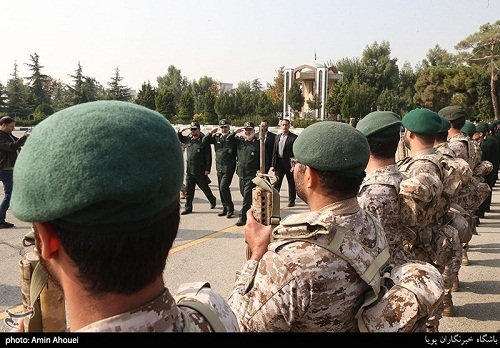 بازدید سرلشکر سلامی از صبحگاه مشترک یگان های نمونه سپاه تهران بزرگ
