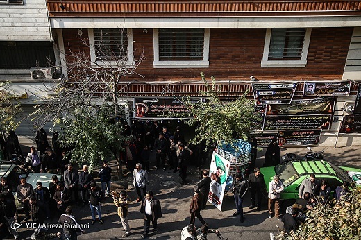 تشییع پیکر شهید امنیت محمد مهدی رضوان
