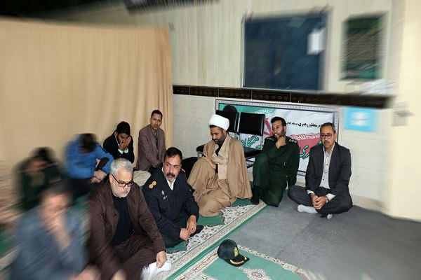 مراسم سوگواری بمناسبت رحلت شهادت گونه پیامبر اکرم صلی الله علیه و آله و سلم و شهادت سبط اکبرش حضرت امام حسن مجتبی علیه السلام  در حسینیه سپاه ناحیه شازند برگزار گردید