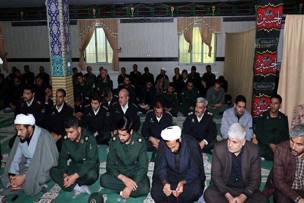مراسم سوگواری بمناسبت رحلت شهادت گونه پیامبر اکرم صلی الله علیه و آله و سلم و شهادت سبط اکبرش حضرت امام حسن مجتبی علیه السلام  در حسینیه سپاه ناحیه شازند برگزار گردید