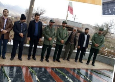 گلباران مزار شهداي روستاي نهرميان، مرواريددره و الرج