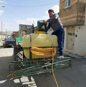 توزیع اقلام بهداشتی در غرب شهرکرد توزیع اقلام بهداشتی در غرب شهرکرد