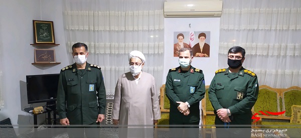 دیدار فرمانده سپاه کربلا با امام جمعه نوشهر