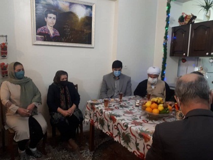 بازدید از خانواده شهدای ارمنی در تهران