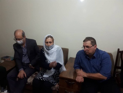بازدید از خانواده شهدای ارمنی در تهران