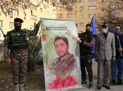 مراسم سالگرد شهید مولایی