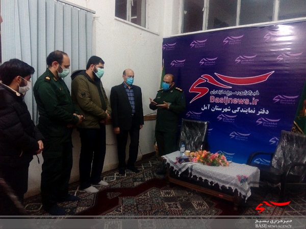 افتتاح دفتر خبرگزاری بسیج مازندران در آمل / فعالیت رسانه ای بسیج هدفمند می&zwnj;شود