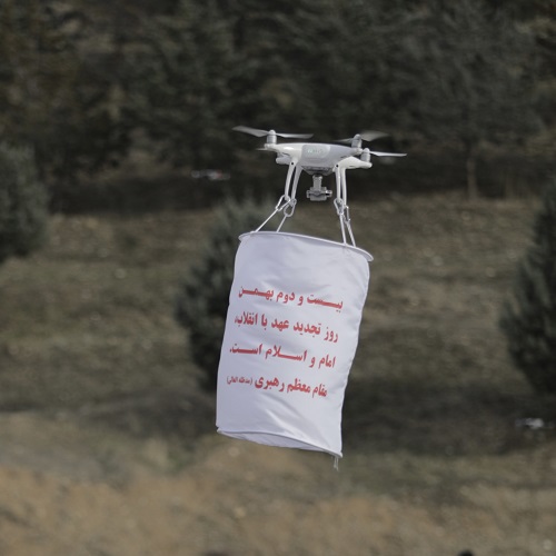 ۴۲ پهپاد در آسمان پایتخت به پرواز درآمدند ۴۲ پهپاد در آسمان پایتخت به پرواز درآمدند