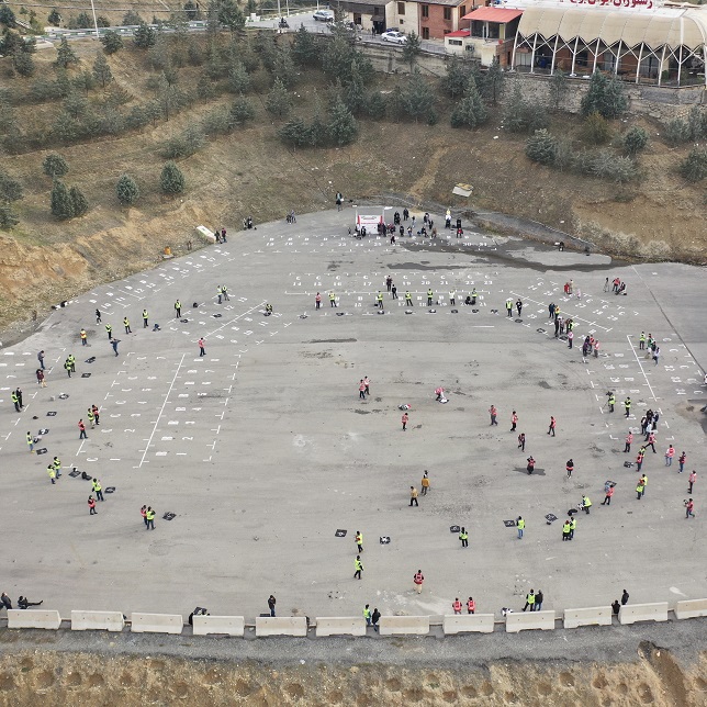 ۴۲ پهپاد در آسمان پایتخت به پرواز درآمدند ۴۲ پهپاد در آسمان پایتخت به پرواز درآمدند