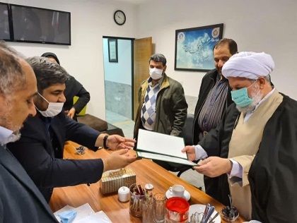 بازدید حجت الاسلام نعیمی از بهزیستی امام علی (ع)