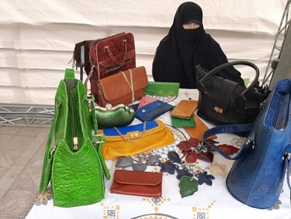 مراسم افتتاحیه غرفه اشتغالزایی در ناحیه حضرت ولیعصر (عج) برگزار شد