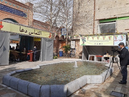مراسم افتتاحیه غرفه اشتغالزایی در ناحیه حضرت ولیعصر (عج) برگزار شد