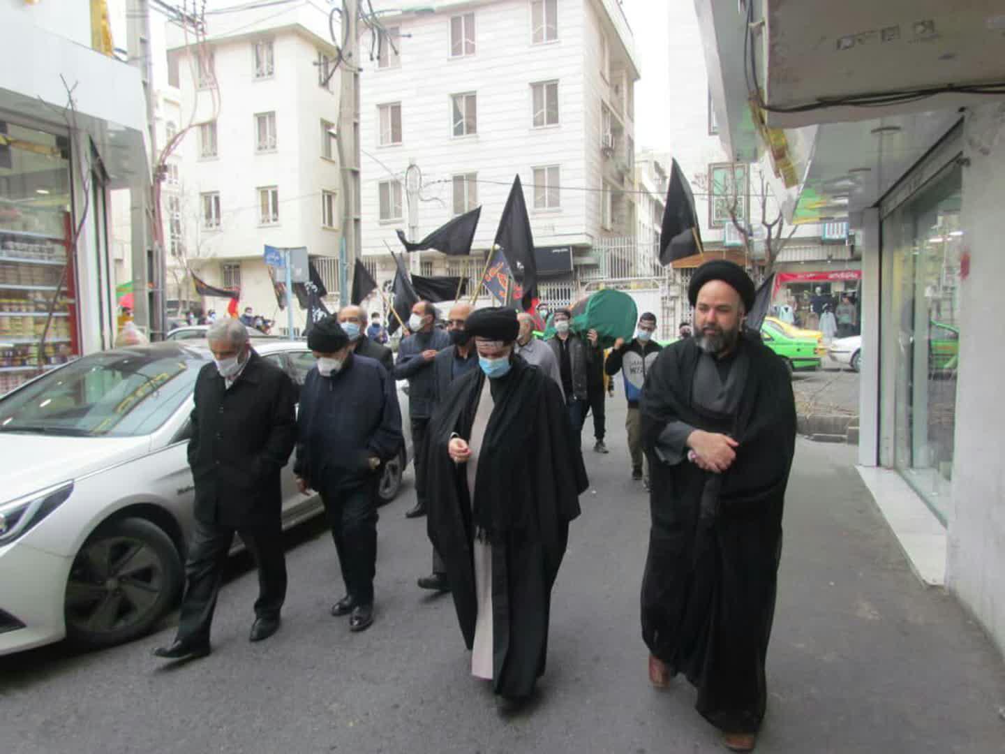 مراسم سوگواری حضرت فاطمه زهرا (س) با حضور پرشور مردمی