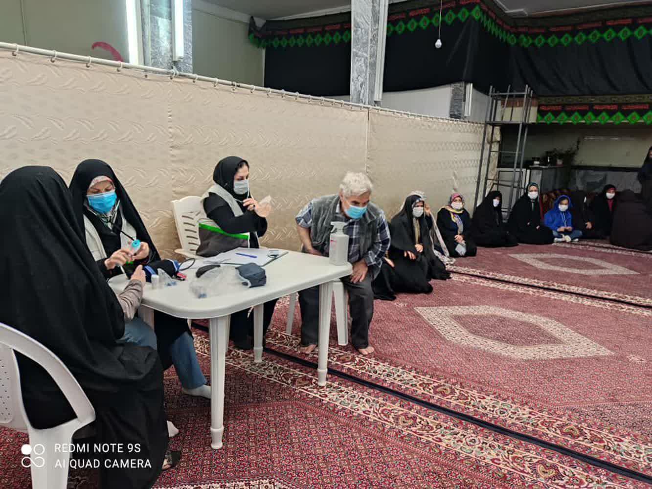 اجرای طرح ویزیت رایگان بسیج جامعه پزشکی در مسجد حضرت موسی بن جعفر(ع)منطقه اسلام آباد زنجان اجرای طرح ویزیت رایگان بسیج جامعه پزشکی در مسجد حضرت موسی بن جعفر(ع)منطقه اسلام آباد زنجان