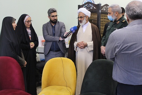 بازدید نماینده ولی فقیه در سپاه پاسداران از روند عملکرد بسیجیان در دوران شیوع ویروس کرونا
