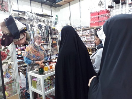 تقدیر و تجلیل از بانوان باحجاب شاغل در سطح محل