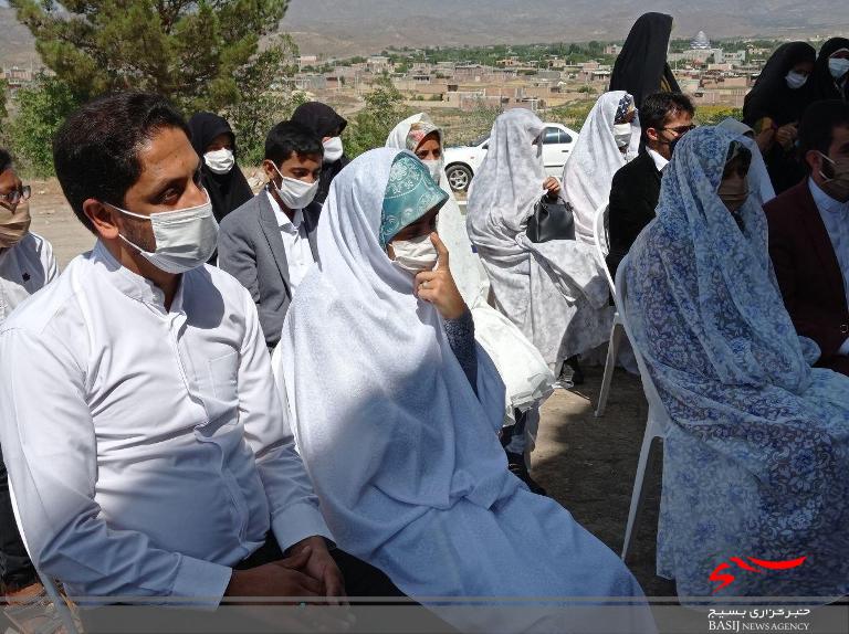 پیوند فاطمی ۳۳زوج جوان در رابر پیوند فاطمی ۳۳زوج جوان در رابر