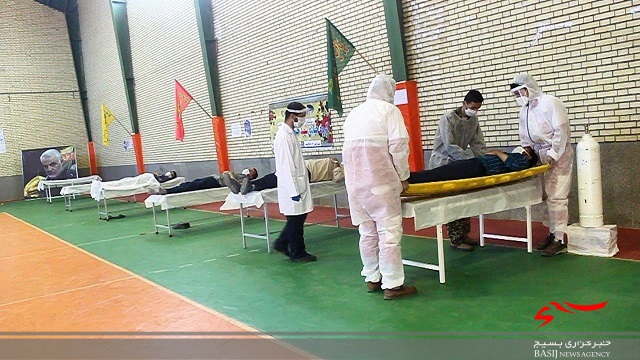 رزمایش پدافند زیستی در شبستر برگزار شد رزمایش پدافند زیستی در شبستر برگزار شد