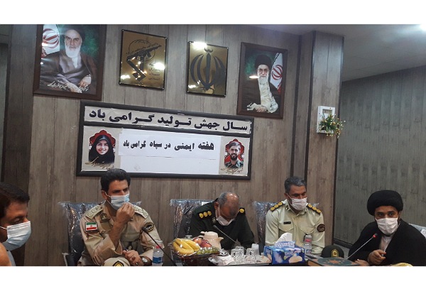 دیدار فرماندهان انتظامی&nbsp;گناوه با مسئولان سپاه انصار الحسین (ع)