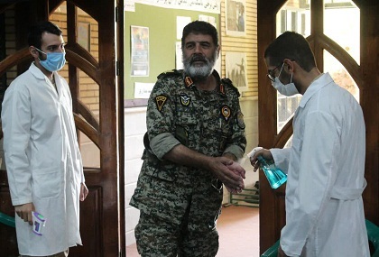 نشست صمیمی فرمانده لشکر 27 با پایوران وظیفه